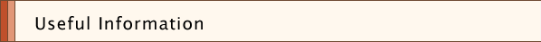 Useful Information