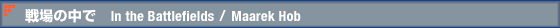 戦場の中で In the Battlefields / Maarek Hob